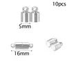 5–10 Sets runde/herzförmige starke Magnetverschlüsse, Magnet-Endverschluss-Anschlüsse für die Schmuckherstellung, DIY-Armband, Halskette, Zubehör, Schmuckherstellung, Schmuckzubehör