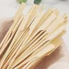 Tools Bamboo Barbecue Skewers Disposable Wooden BBQ Sticks Cocktail Grill Mats Fork Food Stick Outdoor Camping Party Supplies