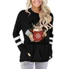 Kvinnors T-skjortor Autumn Drinks Sweet T-Shirts Women 2023 Långärmad kläder Bomulls Toppar Fashion Love Christmas Female Kawaii Cartoon