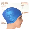 Simning Caps Universal Swimming Cap Women Men Silicone Waterproof High Elasticity Pool Hat Soild Color Adult Water Sports Swim Equipment 2022 P230418