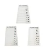 Daily Affairs Lista kontrolna Wall Mount Memo Boards Portable Regustable Board for RV Home Elder Care R9UA