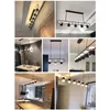 Kroonluchters led hanger lamp voor eetkamer keukentafel bar slaapkamer plafond kroonluchter zwart ontwerp modern eenvoudige stijl natuurlijk licht