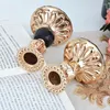 Candle Holders Metal Holder European Creative Gold Candlestick Party Romantic Atmosphere Decorative Home Table Stick Ornaments