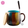 Mugs 480ml Large Ceramic Coffee Mug Big Tea Cup For Office And Home With Handle Dishwasher Microwave Safe