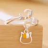 Chaînes Natsume Yuujinchou Colliers Femme Bijoux Longue Femme Chaîne Collier Pendentif Dames Amoureux Argent Couleur Vintage Alliage Naszyjnik