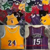 Jerseys de basquete juvenil de menina clássica impressa Mulheres Alleniverson Vincecarter Dennisrodman PennyhardAway Tracymcgrady Larrybird Scottiepippen