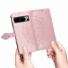 Flower Design Datura Leather Phone Case for Google Pixel 8 Pro 6A 7A 5A 4A 5G 5XL 4XL 7Pro Magnetic Multi Funtion Card Wallet Bag