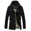 Men's Jackets Mens Trench Coat Fashion Designer Man Medium-Long Spring Autumn British Style Slim Jacket Windbreaker Male Plus Size M-5XL fdX