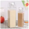 Garrafas de armazenamento 1pcs refrigerador de plástico xícara de grande capacidade leite doméstico fresco 500 ml1000ml de suco de frutas bebida engarrafada