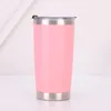 Butelki z wodą nowoczesne i proste czyste kolor na zewnątrz 304 Stal nierdzewna lodowa lodowa tyrant cup