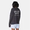 Herren-Hoodies Galleryse Depts Designer-Hoodie mit Waffelmuster, langärmelig, mit Buchstabendruck, lässig, lockeres Paar, Herren- und Damen-T-Shirt mit rundem Halsausschnitt und Boden