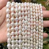 Perle di perle d'acqua dolce naturali Perline sciolte di forma irregolare di alta qualità per creazione di gioielli Collana fai da te Bracciale Gioielli di moda Perline