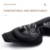 Horlama Bırakma 3D uyku maskesi göz bağı uyku yardımı göz maskesi yumuşak bellek köpük yüz maskesi göz farı 99% blokaj ışık slaapmasker göz kapağı yama 230419