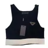 2023 Women's Vest Sweaters Sleeveless Knits 22pp Fashion Tees Y2K Short Tops Style Slim Top Zipper Summer Casual sexy Women Clothing S-L