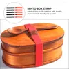 Dinnerware Sets 10 Pcs Bento Box Strap Luggage Straps Tie Belt Sushi Carrier Polyester Down Travel