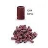 50/100Pcs 80/120/180/240 Grit Nail Sanding Cap Bands Nail Drill Bits Gel Polish Remover Pedicure Manicure Drilling Accessories Nail ToolsNail Drill Accessories