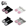 Meias sexy pawpads rosa gato pata coxa altura para mulheres fofas 3d lolita gatinho meias meias de mangas de orelha acessórios de cosplay 230419