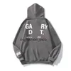 Galery Dept Suprem Hoodie Designer Gary Painted Graffiti Used Letters Gedruckt Lose Lässige Mode Hoodies für Männer und Frauen Hoody Hip Hop 735