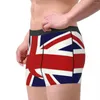 Underpants Union Jack Flag Of The UK Underwear Male Sexy Printed Customized British Proud Boxer Briefs Shorts Panties Breathbale
