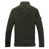 Designer jaquetas masculinas outono e inverno nova jaqueta militar industrial casual casaco grande jaqueta de algodão puro masculino