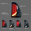 Full LED Rear Taillights for Toyota Hilux 20 15-2021 LED Sequential Turn Signal Lights Reverse Lamp Brake Stop Light