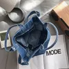 Akşam çantaları 90'lar moda y2k denim tekstil hobo yumuşak sarkık yan çanta kumaş ita kolej kitabı dizüstü bilgisayar büyük kapasiteli askı el çantası habercisi