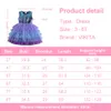 Robes de fille filles effectuer sirène enfants princesse tutu tout-petits été bal enfants fête d'anniversaire école vêtements décontractés 230418