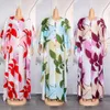 Ubranie etniczne MD African Dashiki Print Długie sukienki dla kobiet Boubou w rozmiarze 2023 Spring Maxi Robe Turkey Nigerian Party Stroje Abayas 230419