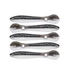 5 pçs/lote 2g/6g pesca isca de pesca macia cauda oscilante pequena isca de loach artificial silicone biônico swimbait para pike bass pesca pesca iscas de pesca silicone