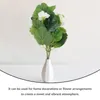 Decorative Flowers Fake Artificial Flower Outdoor Decoration Bouquet Wedding Vase Geranium Begonia Bundles Planters Crafts Bulk Outside