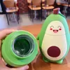 Bottiglie d'acqua Creative per bambini e studenti 'Simpatica bottiglia di avocado sigillante per ragazze Mini bottiglia di vetro super portatile