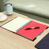 Planner Memo Book Black Binder Spiral Notebook Wide Ruled Journal Divider Notebooks