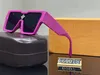 2023 Bahar Yeni Tasarımcı Güneş Gözlüğü Siklon Güneş Gözlüğü Lüks Square Siklon Güneş Gözlüğü Yüksek Kalite Giyim Konforlu Çevrimiçi Ünlü Moda Gözlükleri Model 1578E