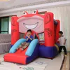 Bouncer Bounce House Castle Inflatable Jumping Toys Jumper Crab Jumping Moonwalk with Slide for Kids Toddlers Indoor Outdoor Play Gifts Fun in Garden Backyard