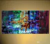 hand painted acrylic abstract bright color oil paintings canvas painting quality oil painting whole art beauty quotes liv2346930