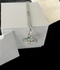 Créateur de mode Marque Pendentif Colliers Saturne De Luxe Femmes Sautoirs Bijoux En Métal Perle Planète Collier cjeweler Pour Femme Chaîne gghe