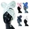 2pc hoofdbanden Bunny Ears Haaraccessoires Elastische hoofdband verstelbare brede haarbandmake -up wassen gezicht cosmetische hoofdband grote haarbandhoofdtool y23