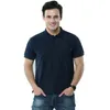 Męskie polo koszule polo letnie szybkie suche koszulki z krótkim rękawem Polo Krótkie koszule męskie poliestr Camisa Masculina Blusas Tops 230419