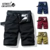Men's Shorts 2023 Spring Cotton Solid Clothing Summer Casual Breeches Bermuda Fashion Jeans For Beach Pants Short 230419