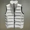 Gilets pour hommes Designer Mode Hiver Chaud Gilet Down Veste Imprimé Lettre Dames Taille 1/2/3/4/5