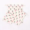 Storage Bags Pink Pineapple Cotton Canvas Fabric Dust Cloth Bag Clothes Socks/underwear Shoes Home Sundry Kids Toy