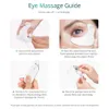 Masseur pour les yeux Masque électrique à microcourant RF Mini Patch Hydrogel EMS Appareil de massage Réduire les rides Poches Cernes Sacs Outils 231118