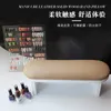 Hand Rests Nail enhancement genuine leather hand pillow high-end light luxury solid wood paint hand cushion nail shop specialized hand pillow tool cushion 230322