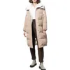 Women's Down New Winter High Set Light Luxury Goose Down Coat Thickened Medium Length Women's Hooded Slim Fit