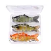 3pcs 10cm 17g affondando esca da nuoto esca da pesca set di tramospiti per esche artificiali di luci kit pesca Tackle 2021 Tare per pesca a pesca