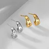 Hoop Earrings Personality C-Shaped Zircon Geometric Stars Stud Earring Fashion Bride Wedding Dinner For Womans Girl Jewelry