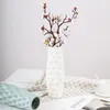 Vaser blomma vas dekoration plast modern potten för heminredning imitation keramisk nordisk