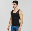 Hommes débardeurs hommes Gym Fitness Sport collants haut gilet d'entraînement séchage rapide course maille Shapewear