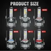 New H4 LED 120W H7 LED Canbus H1 Car Headlight H9 H8 H11 H1 9005 9006 120W 60000LM 6000K Car Styling Auto Headlamp Fog Light Bulbs