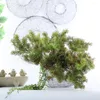 Fleurs décoratives mousse artificielle herbe plante branche d'arbre en plastique Faux plantes maison église meubles plage décor